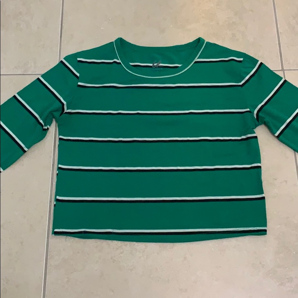 Charlotte Russe long sleeve crop